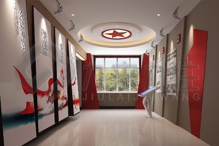 廉政教育基地展廳設(shè)計，多媒體展廳設(shè)備方案