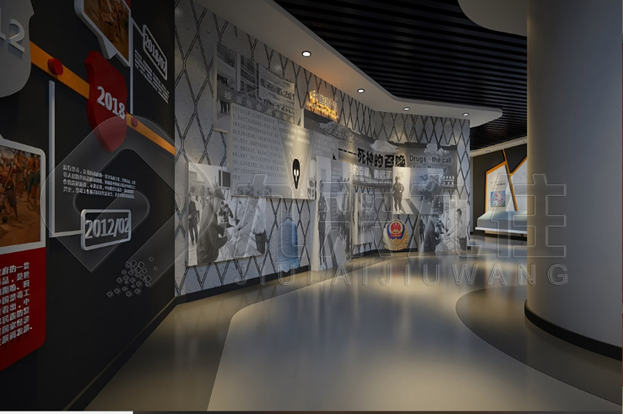 安全宣傳展廳，交通安全教育館，設(shè)計布局，方案