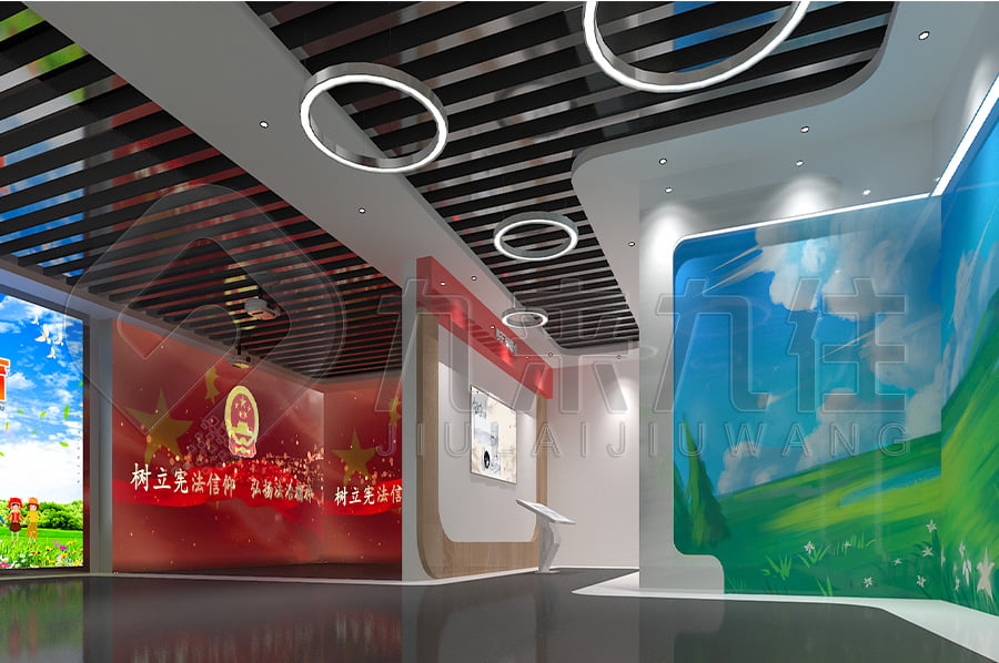 法制宣傳教育館，普法教育，展廳設(shè)計，多媒體設(shè)備