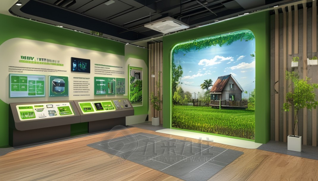 自然展館，垃圾分類展廳