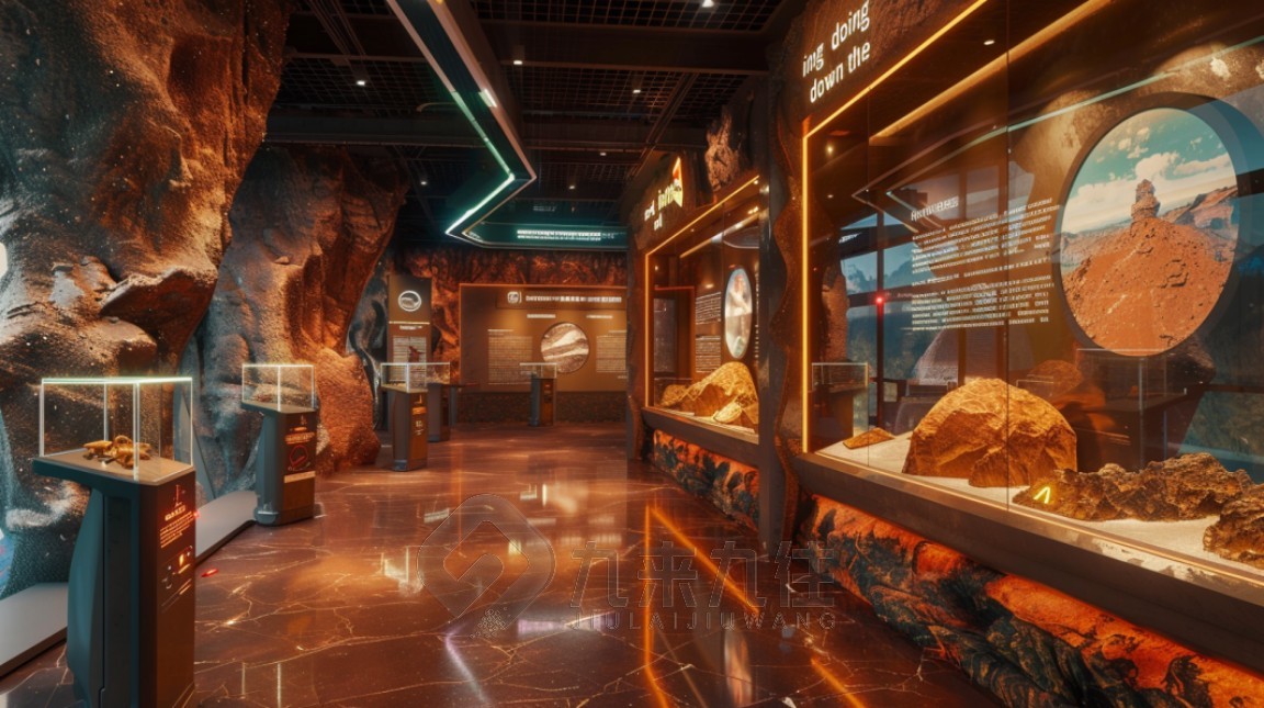 化石館，化石展廳