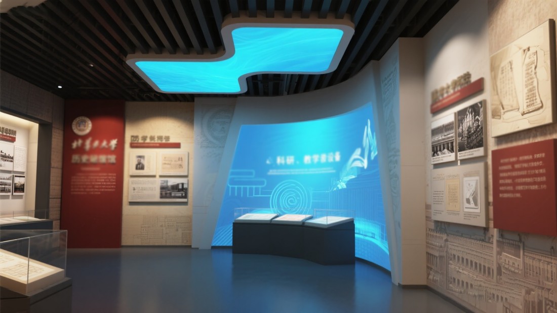 校史館公司，學校展廳