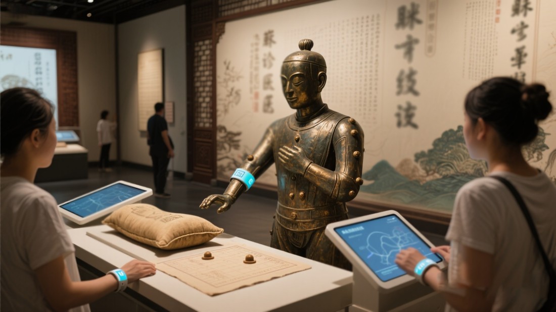 苗醫(yī)館，中醫(yī)藥展廳