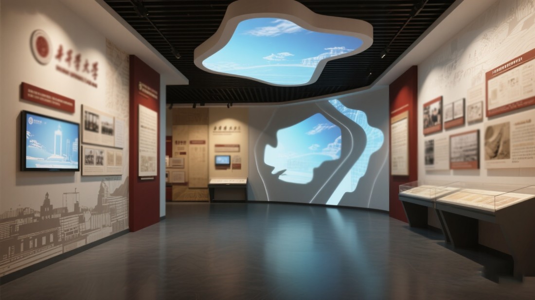 學校校史館設計，校史展館