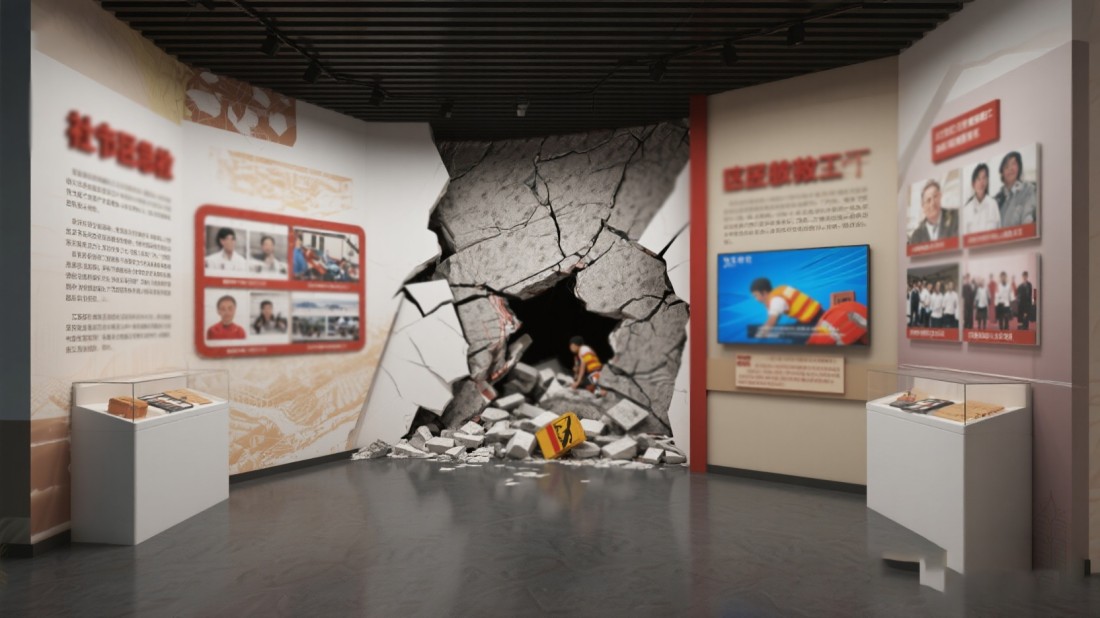 智能防災(zāi)減災(zāi)館效果圖  智能防災(zāi)減災(zāi)館效果圖